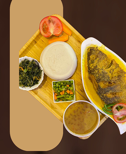 Ugali Samaki Kavu Mdogo